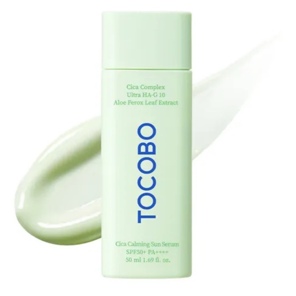 Tocobo Cica Calming Sun Serum (Korean sunscreen)
